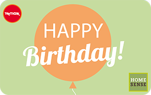 Homesense UK Happy Birthday Personalised